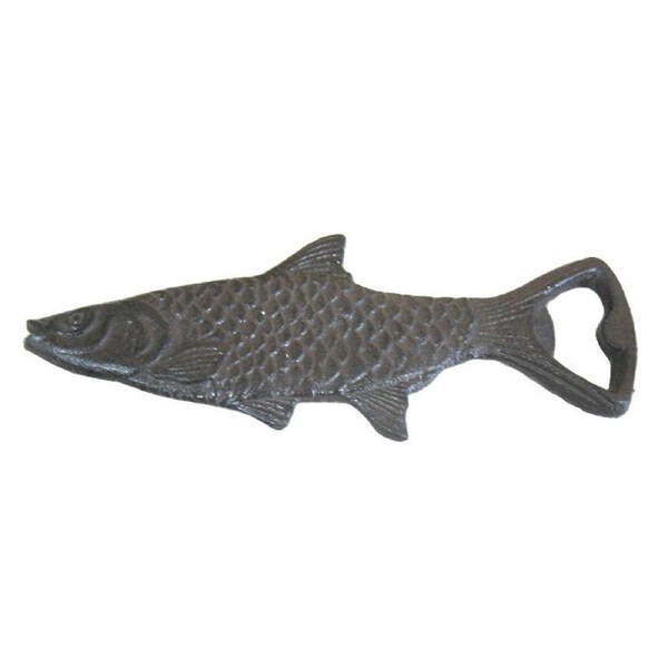 Mr Gecko Fish Cast Iron Hand Made Bottle Opener