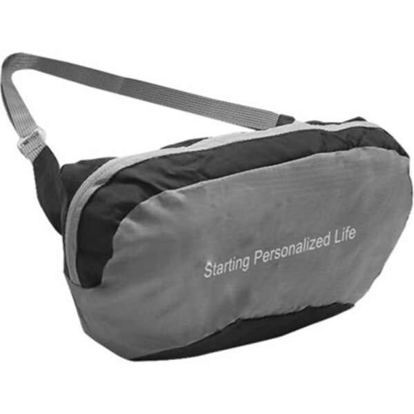 Catzon Outdoor Lightweight Belt Bag Foldable Waistband Bag For Traveling Sports And Hiking RH60 -Gray