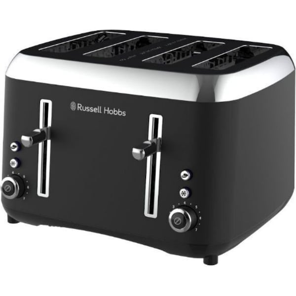 Russell Hobbs Addison 4S Toaster MBlack RHT514BLK