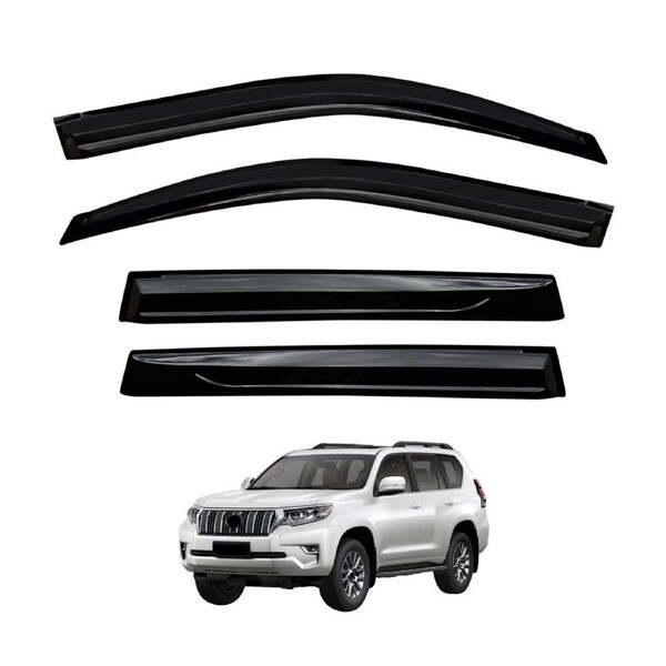 Luxury Weather Shields for Toyota Land Cruiser Prado 150 Series 2009-2024