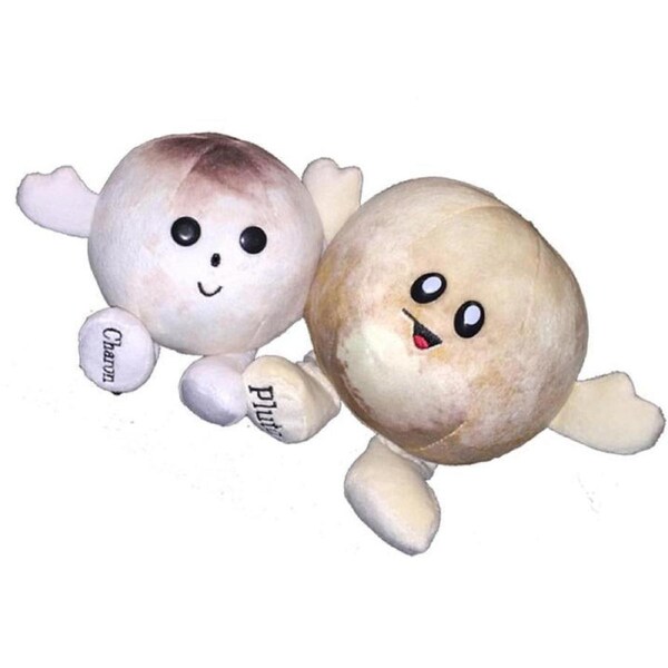 Pluto & Charon Celestial Buddy Plush Planet