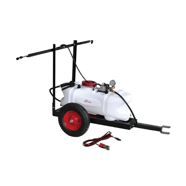100L ATV Weed Sprayer Spray Tank Boom Trailer Chemical Farm Pump Water