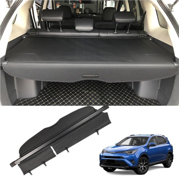 Retractable Car Trunk Shade Rear Cargo Security Shield Luggage Cover for Toyota Rav4 Rav 4 2013 2014 2015 2016 2017 2018