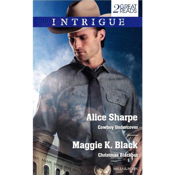 Cowboy Undercover/Christmas Blackout Alice Sharpe Paperback Book
