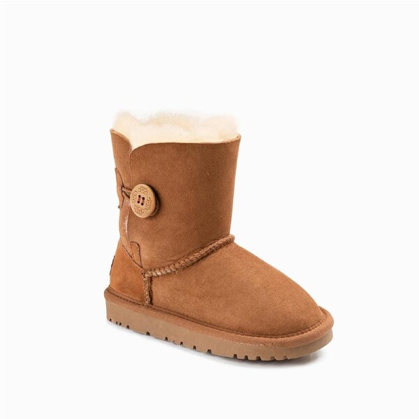 Ugg Kids Ugg Button Boots (Water Resistant) Ozwear Ugg EU29 / AU9/10 / 180mm / CHESTNUT