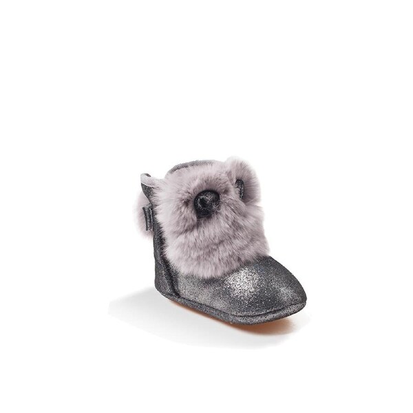 Ugg Rabbit Baby Booties Ozwear Ugg 1-2year / L / Up to 13cm / GLITTER GREY