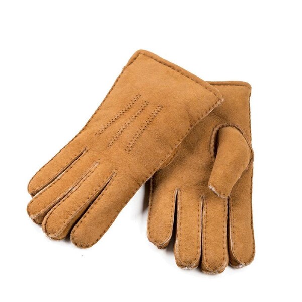 Ugg Sheepskin Men's Glove Ozwear Ugg M / CHESTNUT