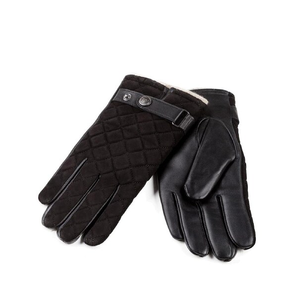 Ugg Men's Quilted Ts Glove Ozwear Ugg L / CHOCOLATE