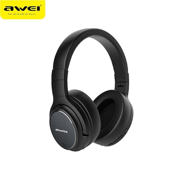 AWEI A950BL Wireless Bluetooth Over-Ear Foldable Headphones with Active Noise Cancellation (ANC)