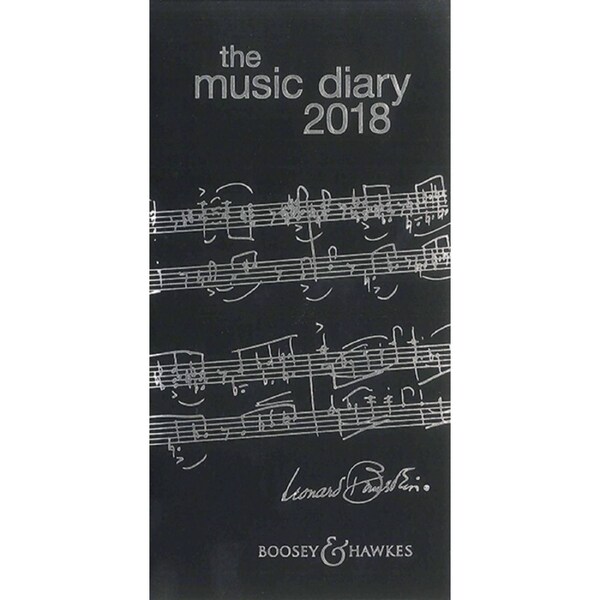 Boosey And Hawkes Music Diary 2018 Black (Softcover Book)