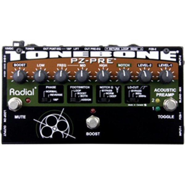 Radial PZ-PRE - Acoustic Instrument Preamp
