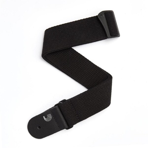 Planet Waves Cotton Guitar Strap, Black