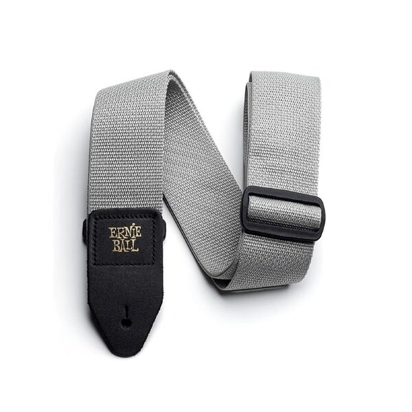 Ernie Ball Gray Polypro Guitar Strap