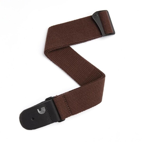 Planet Waves Cotton Guitar Strap, Brown