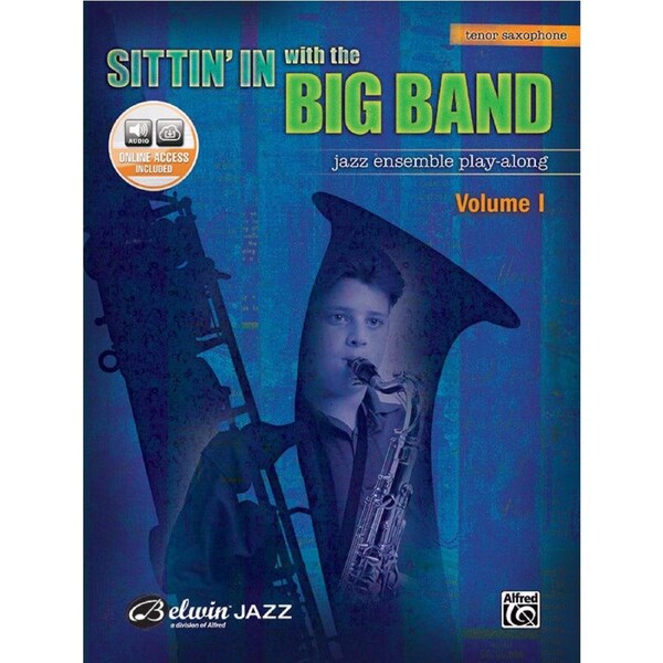Sittin In with the Big Band Vol 1 Tenor Sax Bk/Cd