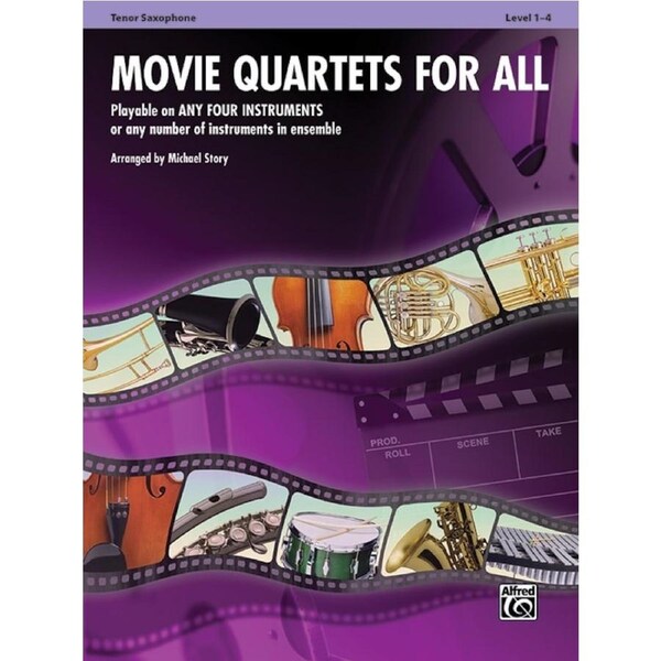 Movie Quartets For All Tenor Sax