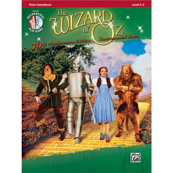Wizard of Oz Instrumental Solos for Tenor Saxophone with CD