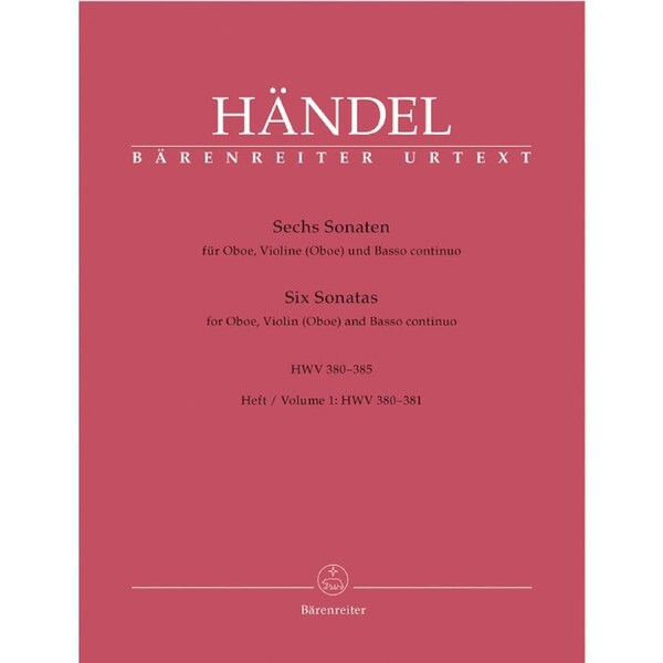 Sechs Sonaten Für Oboe, Violine (Oboe) Und Basso Continuo