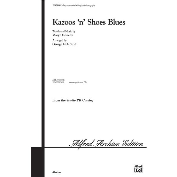 Kazoos N Shoes Blues 2 Part Arr Strid