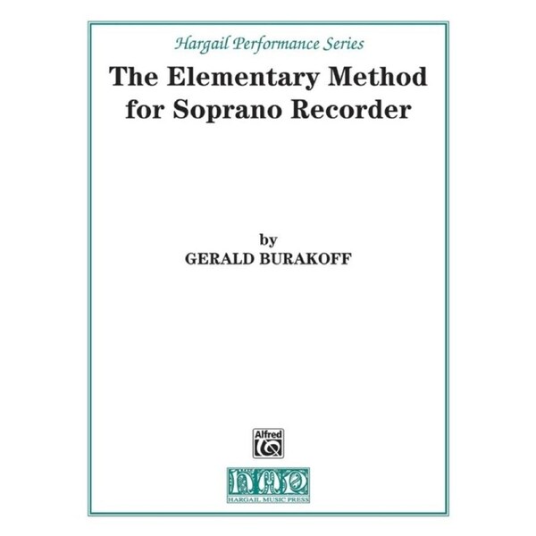 Elementary Method For Soprano Recorder