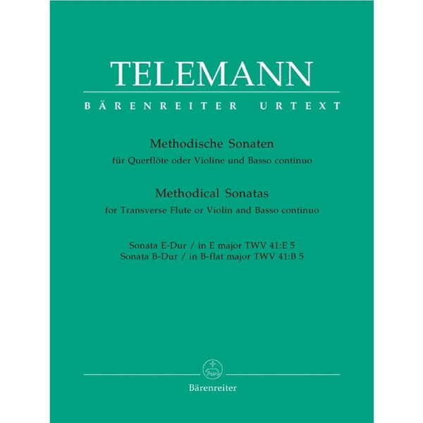 Methodical Sonatas For Violin (Flute) And Bc