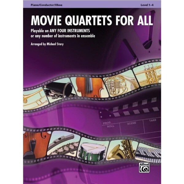 Movie Quartets For All Conductor/Piano/Oboe