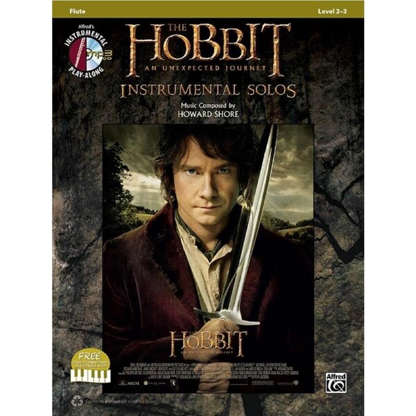 Hobbit Instrumental Solos Flute Book/CD
