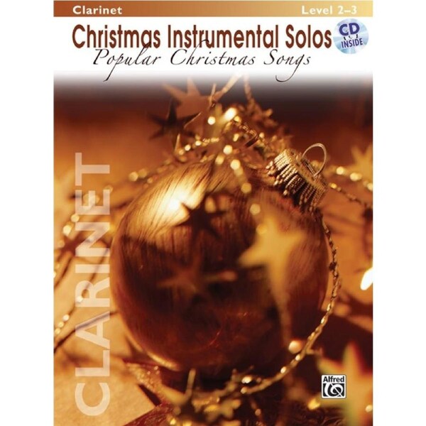 Christmas Solos Popular Songs Clarinet Book/CD