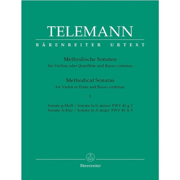 Methodical Sonatas For Violin (Flute) And Bc