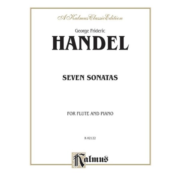 Handel Seven Sonatas For Flute And Piano