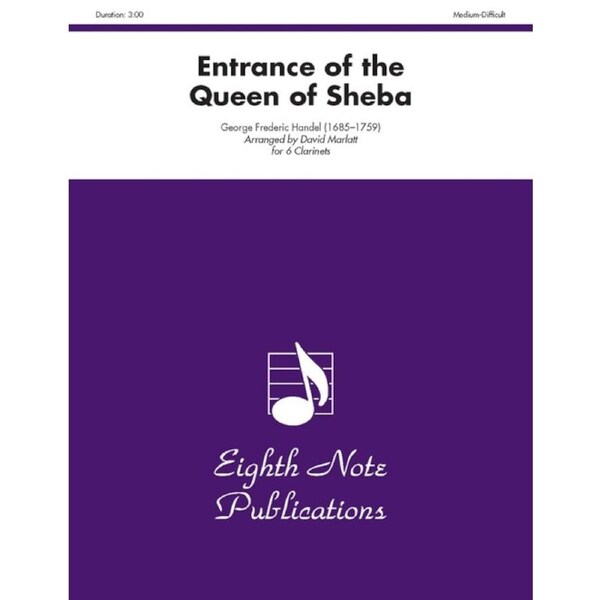 Entrance Of The Queen Of Sheba 6 Clarinets