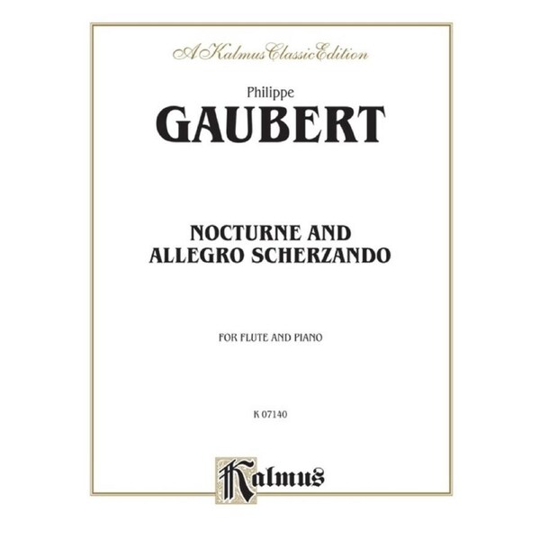Nocturne And Allegro Scherzando Flute/Piano