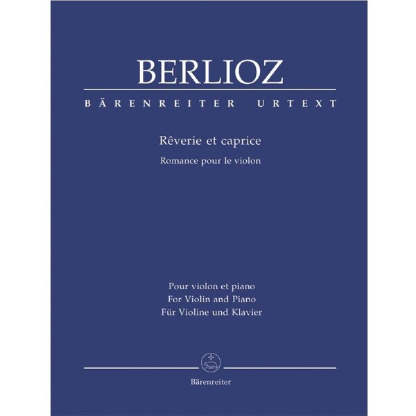 Rêverie Et Caprice For Violin And Piano