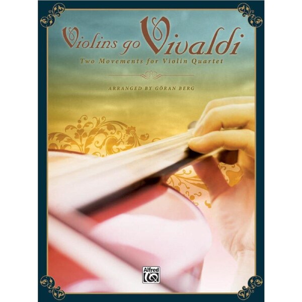Violins Go Vivaldi: Two Movements for Violin Quartet Sheet Music