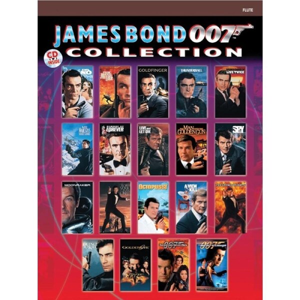 James Bond 007 Collection Flute Book/CD