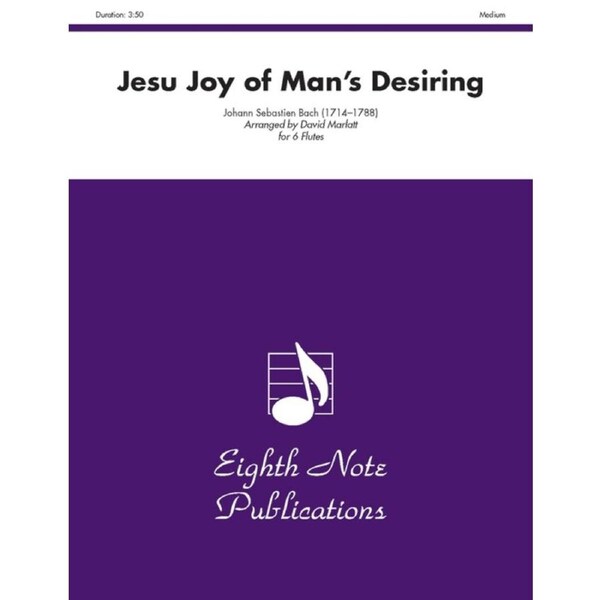 Jesu Joy Of Mans Desiring Flute Sextet