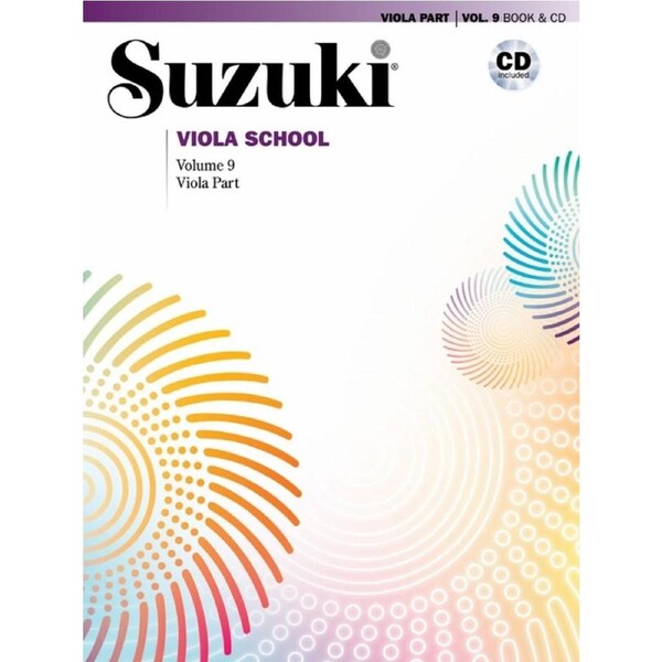Suzuki Viola School Volume 9 Bk/CD