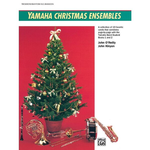 Yamaha Christmas Ensembles for Trb/Bari BC/Bsn - 19 Arrangements of Christmas Favorites