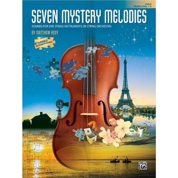 Seven Mystery Melodies for Viola - Gr 1-2 String Orchestra Sheet Music