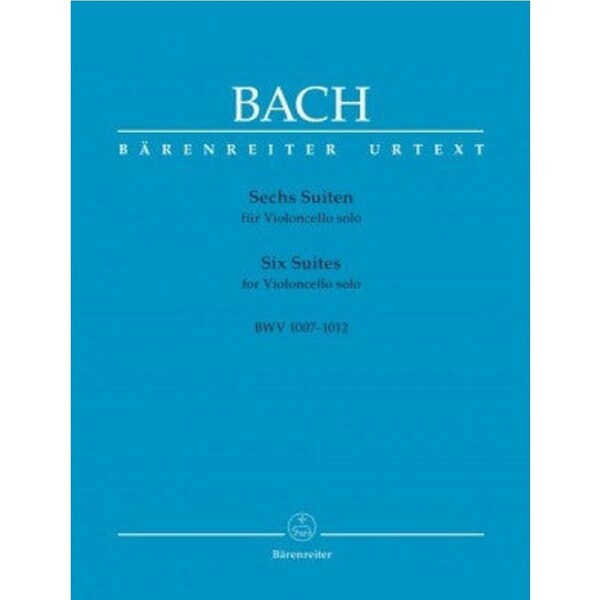 Six Suites for Cello Solo BWV 1007-1012 Edited by Andrew Talle
