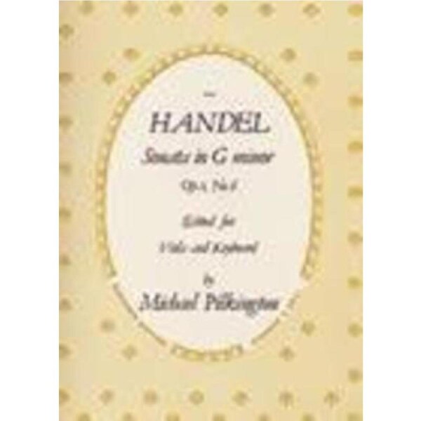 Sonata in G Minor Op 1 No 6 for Viola and Basso Continuo