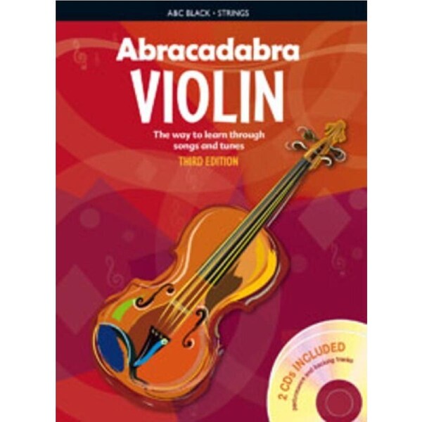 Abracadabra Violin Book 1 Book/2CD 3rd Ed (Softcover Book/CD)