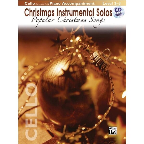 Christmas Solos Popular Songs Cello Book/CD
