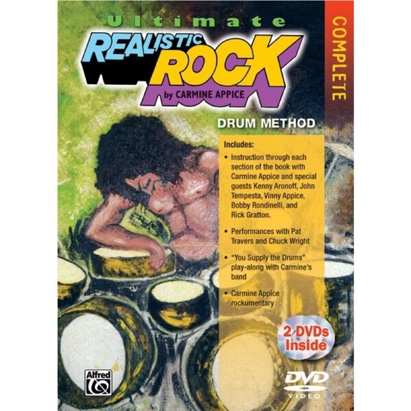 Ultimate Realistic Rock Drum Method 2 DVDs