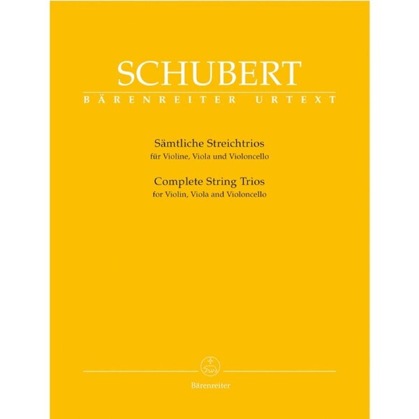 Complete String Trios For Violin, Viola And Violoncello