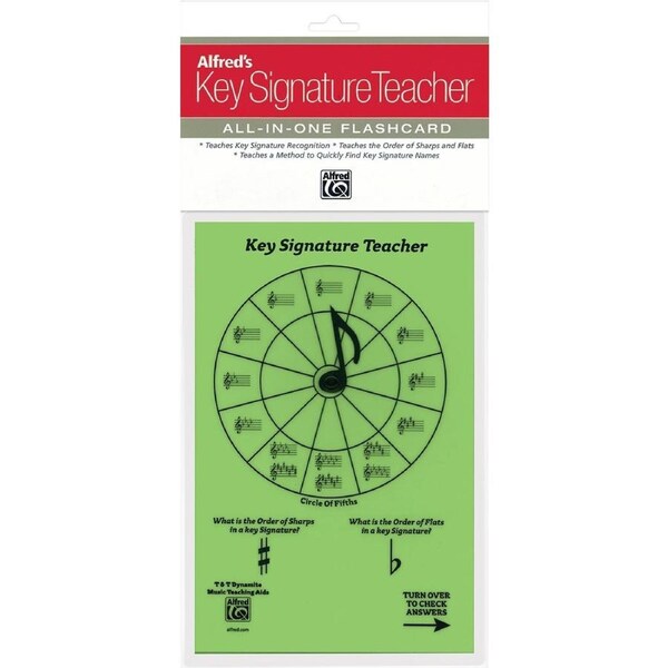 Alfreds Key Signature Teacher All In One Flashcard