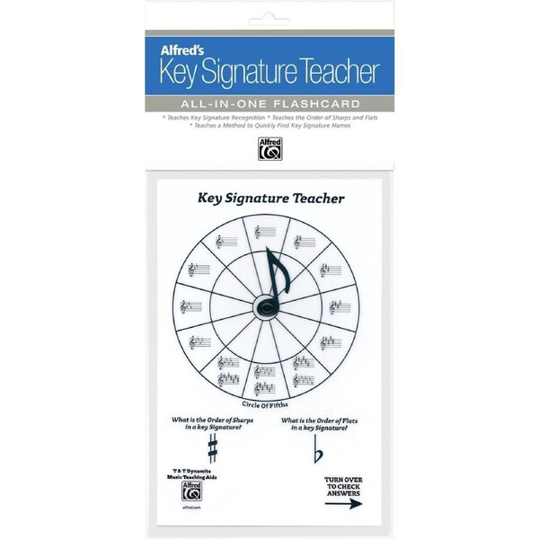 Alfreds Key Signature Teacher All In One Flashcard