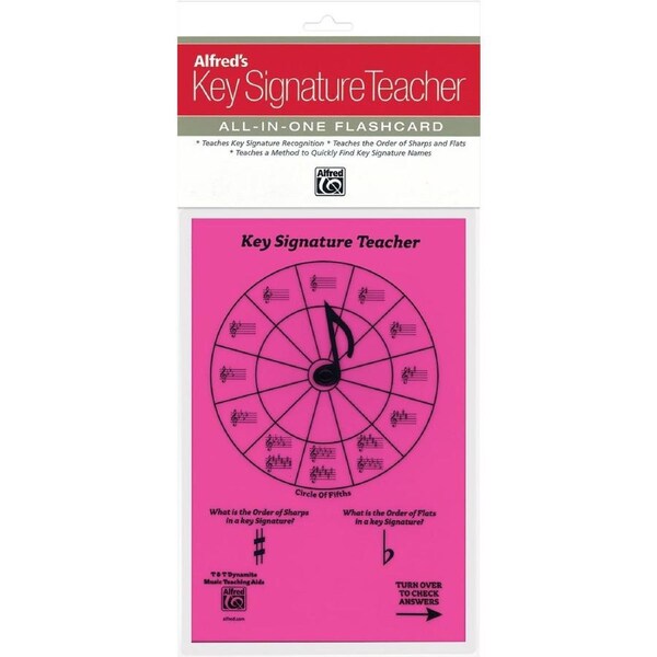 Alfreds Key Signature Teacher All In One Flashcard