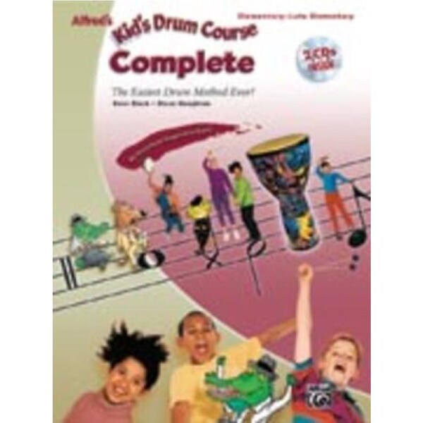 Alfred's Kids Drum Course Complete Book with 2 CDs