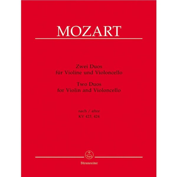 Zwei Duos Für Violine Und Violoncello